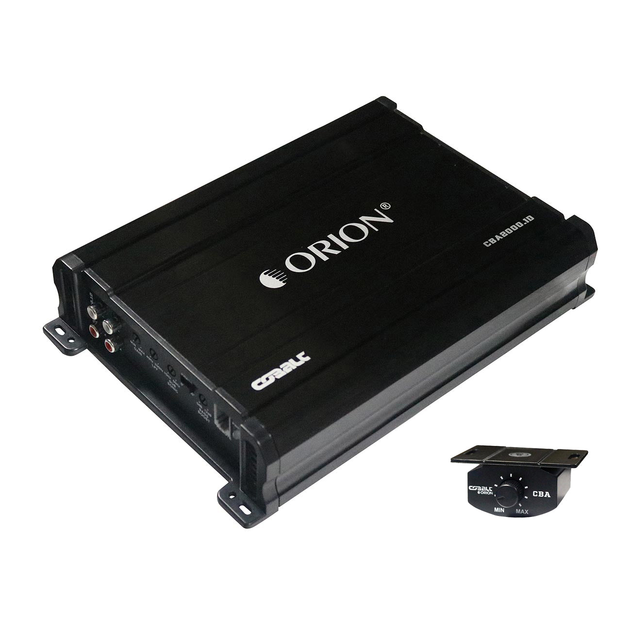 Orion Cobalt CBA2000.1D Monoblock 1-Channel Class D Amplifier for Car Subwoofer, 2000W, 2/4 Ohm Stable, Adjustable Low Pass & Subsonic Filter with Bass Boost, MOSFET Power Supply, Bass Knob Included