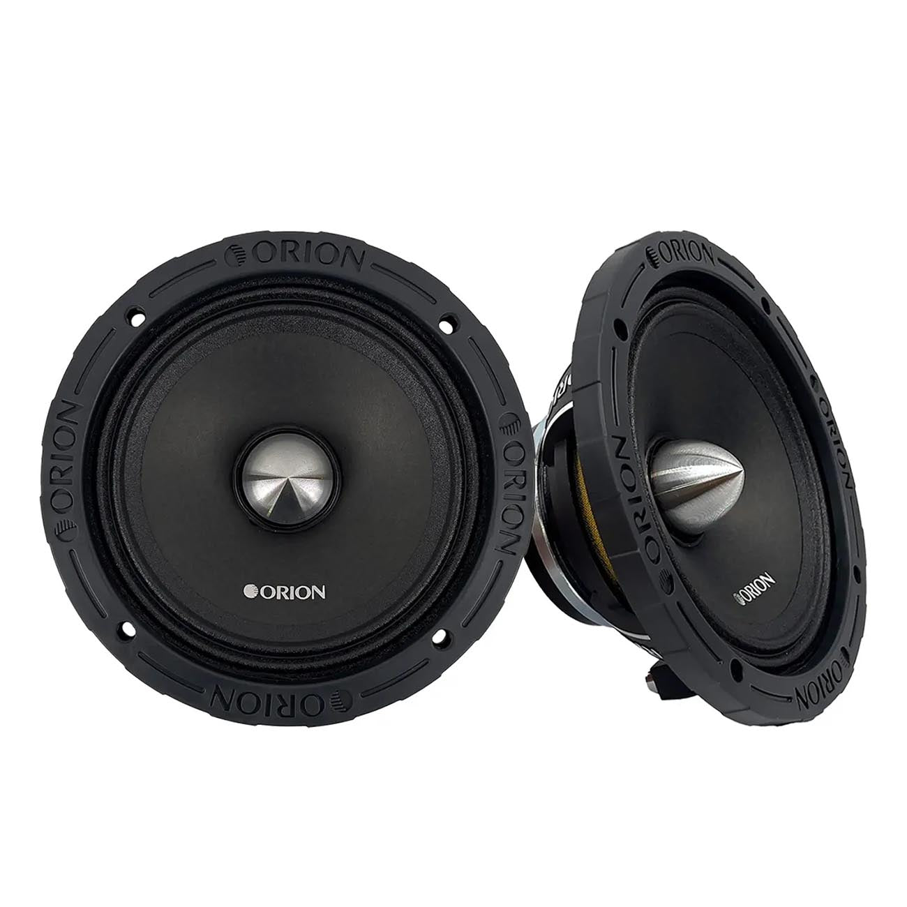 ORION HCCA64N HCCA Series 6.5” Ultra Efficient Neodymium Midrange Loudspeaker, 1400W Max Power, 350W RMS, 4 Ohm, 1.5” Voice Coil - High Output Pro Car Audio Stereo, Premium Quality Speaker (Pair)