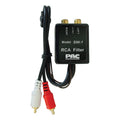 PAC SNI-1 Ground Loop Isolator – 2-Channel RCA Noise Filter for Car Audio Systems