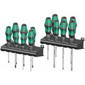 Wera “KRAFTFORM BIG PACK SERIES 300” Screwdriver Set with Racks (14 Piece) 05105630001