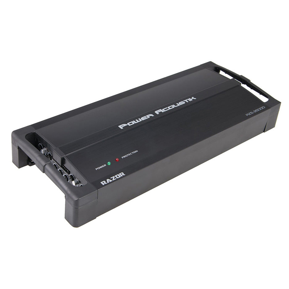 Power Acoustik RZ52500D Class D Amplifier, 2500W Max