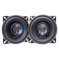 Autotek Street Machine 200W 4 Inch 2 Way Car Audio Coaxial Speakers with Neo Mylar Soft Dome Tweeters for Crystal Clear Sound, Pair