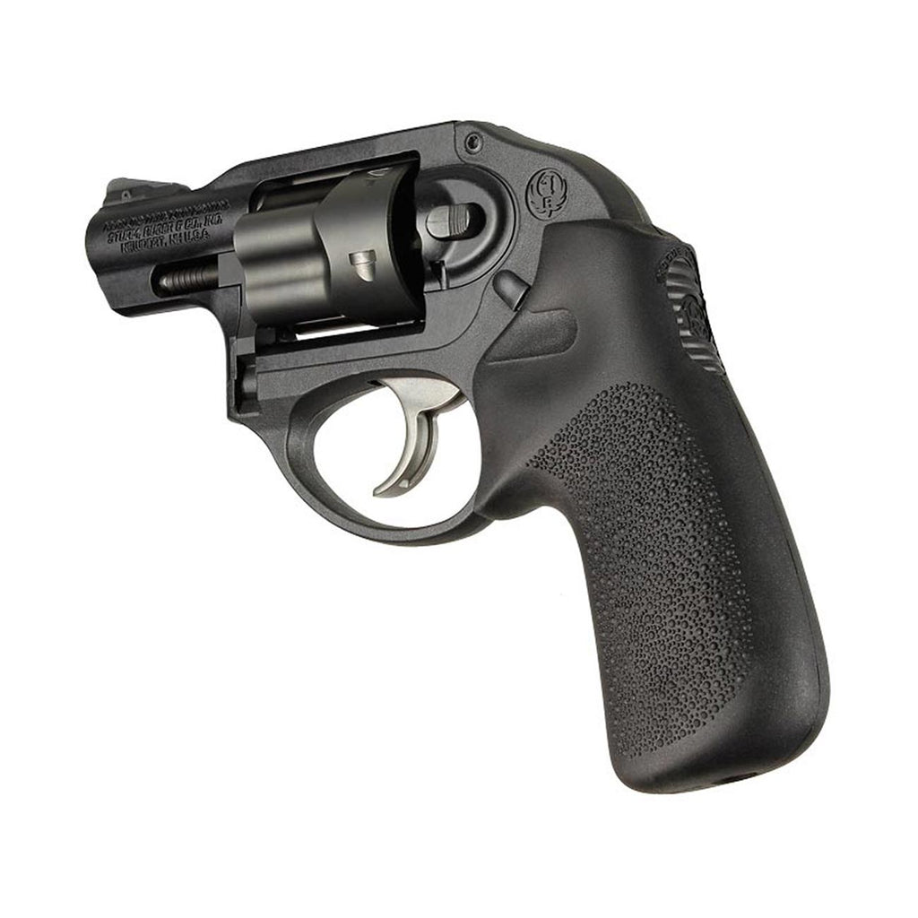 Hogue Tamer Cushion Rubber Grip Without Finger Grooves for Ruger LCR and LCRX, Black - 78030