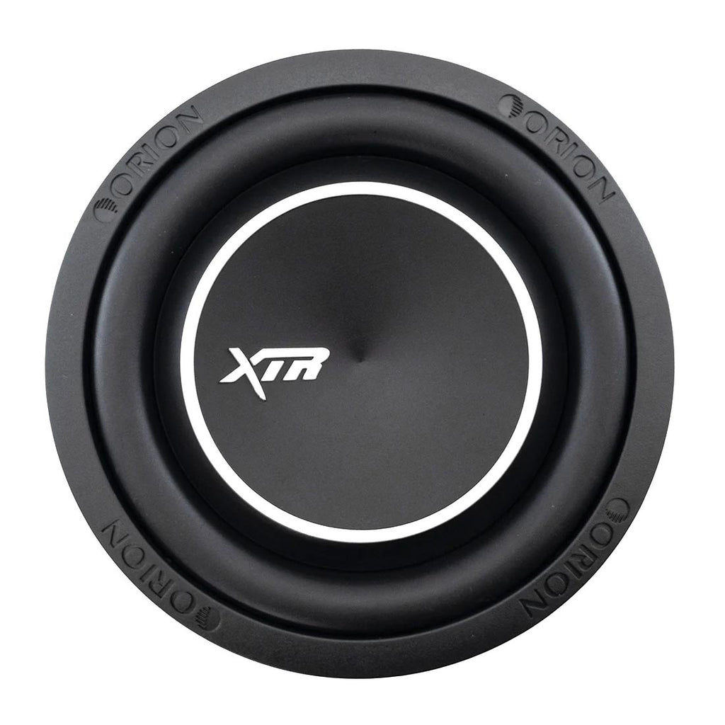 Orion XTR Series XTR8SWD4 Free Air Slim Shallow Mount 8” Car Subwoofer, 1200W Max Power, 300W RMS, Dual 4 Ohm, UV Coated Cone, NBR Surround – OEM Sub Replacement Compact for Lexus, BMW, Nissan, & More