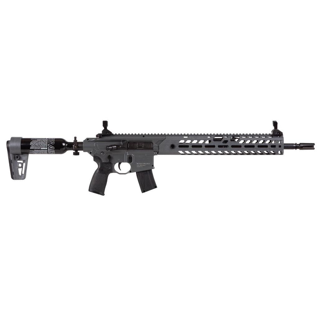 Sig Sauer MCX Virtus PCP Pellet Air Rifle | 30rd RPM .22LR Caliber Semi-Automatic Pre-Charged Pneumatic Rifle for Target Shooting Training