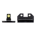 Night Fision Optics Ready Stealth Night Sight Set Compatible Springfield Hellcat OSP/RDP/XD-S Mod.2 OSP with Shield RMSc and Holosun K line, Yellow Front Ring, Black Rear Rings