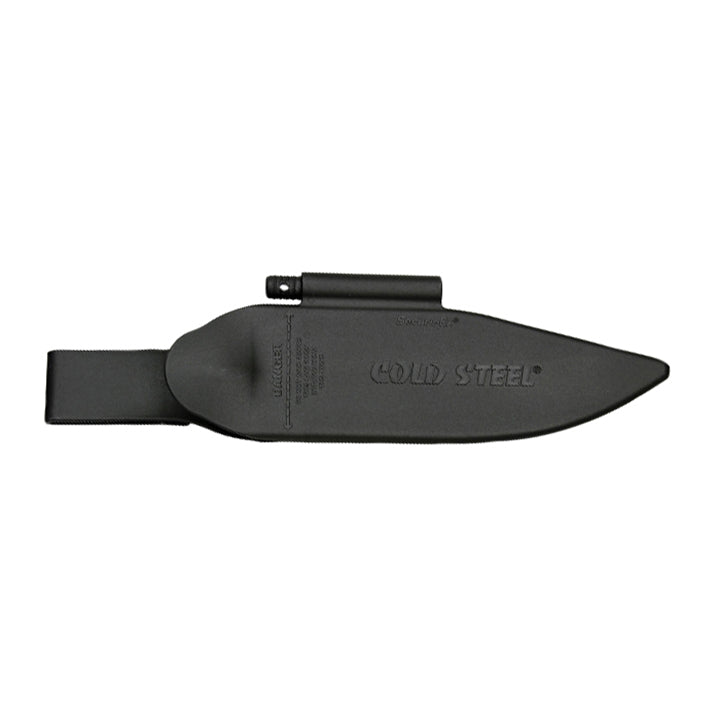 Cold Steel Bowie Blade Bushman Durable Resistant 7" SK-5 High Carbon Fixed Blade Outdoor Survival Hunting Knife, 5.25" Hollow Handle, Secure-Ex Sheath with Ferrocerium Fire Steel