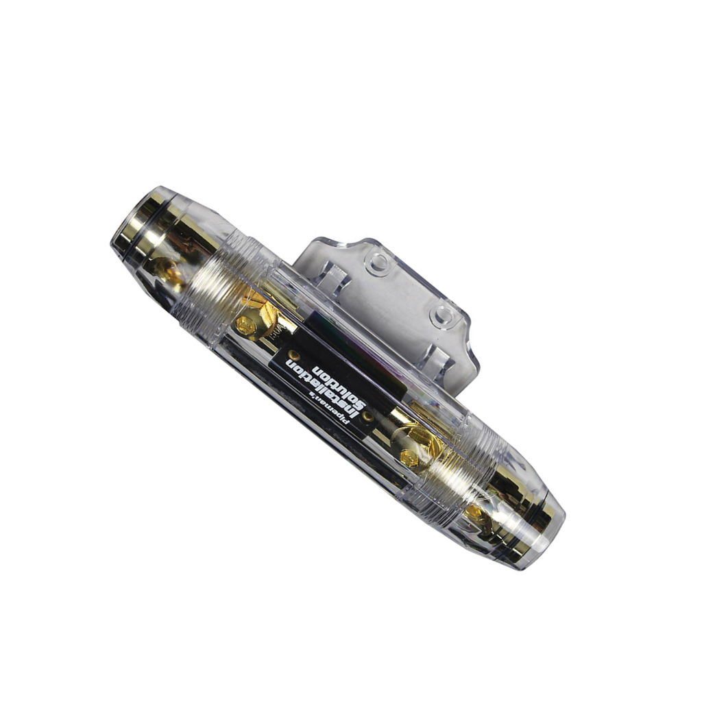 Installation Solution ISANL2310 Heavy Duty ANL Fuse Holder with 150A Fuse – Water-Resistant High-Current Protection