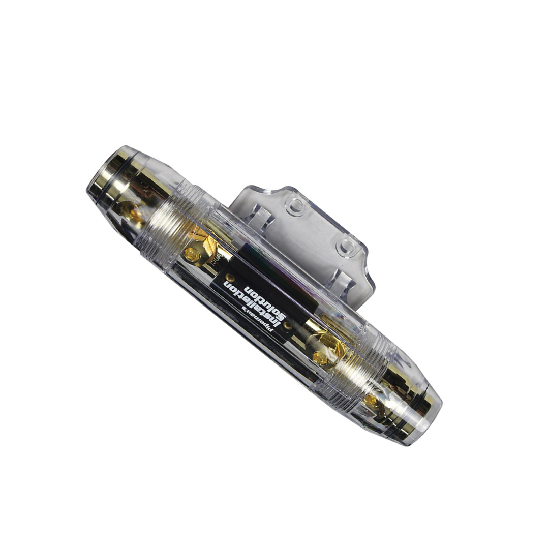 Installation Solution ISANL2310 Heavy Duty ANL Fuse Holder with 150A Fuse – Water-Resistant High-Current Protection