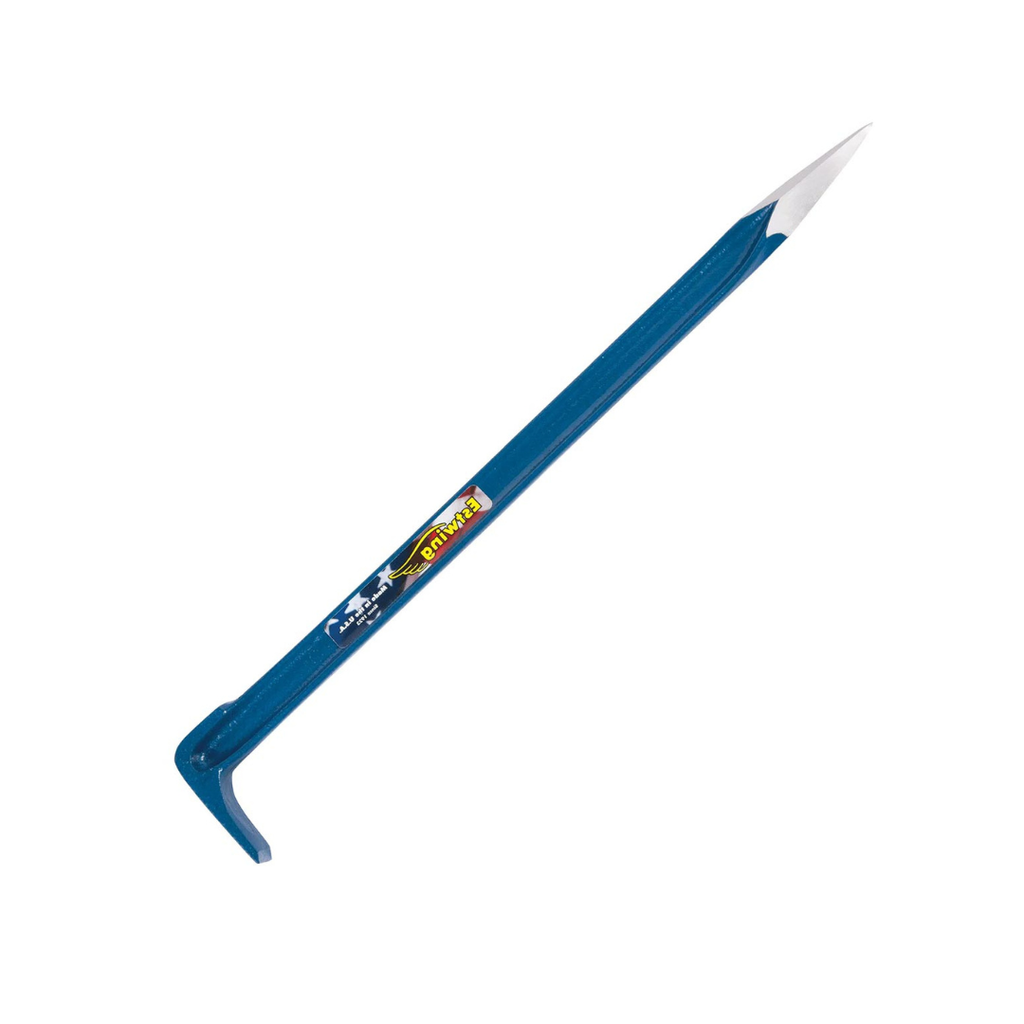 EstWing GP-18 Gad Pry Bar, 18" Forged Geological Tool w Pointed Tip & Chisel End