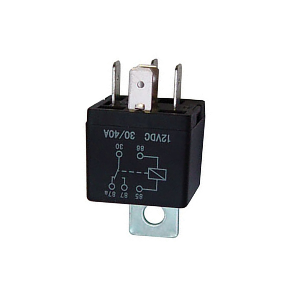 Omega AU7 12 V DC 5-Pin SPDT Automotive Relay – 30/40 Amp Vehicle Alarm & Accessory Control