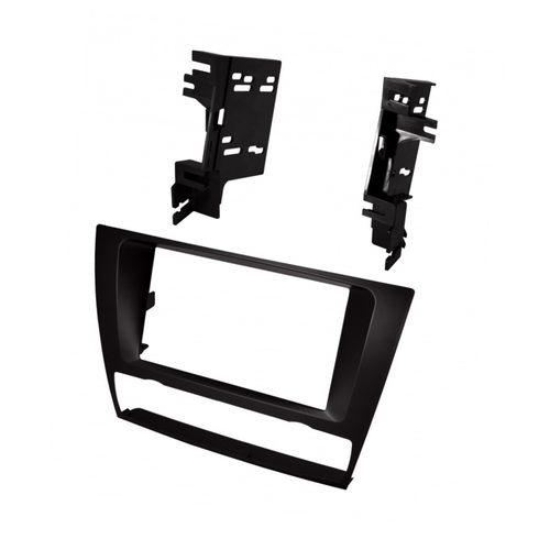 American International BMWK320 Double‑DIN Dash Installation Kit for Select 2006–2013 BMW 3 Series – Satin Black
