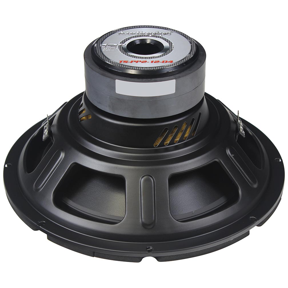 Audiopipe 12” Car Subwoofer (TS-PP2-12-D4), Dual 4 ohms, 1000W Max, Sold Individually