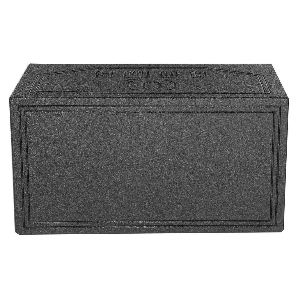 Q Power Q Bomb Series 15 Inch Ported Car Subwoofer Sub Box Enclosure with Single Vented Chamber Design and Black Bed Liner Spray Finish, Black