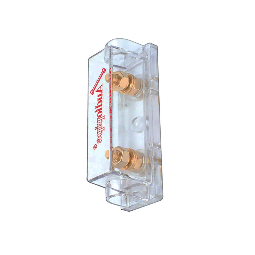 Audiopipe CQ1100 ANL Fuse Holder – Heavy Duty Inline Car Audio Power Fuse Holder for Amplifiers