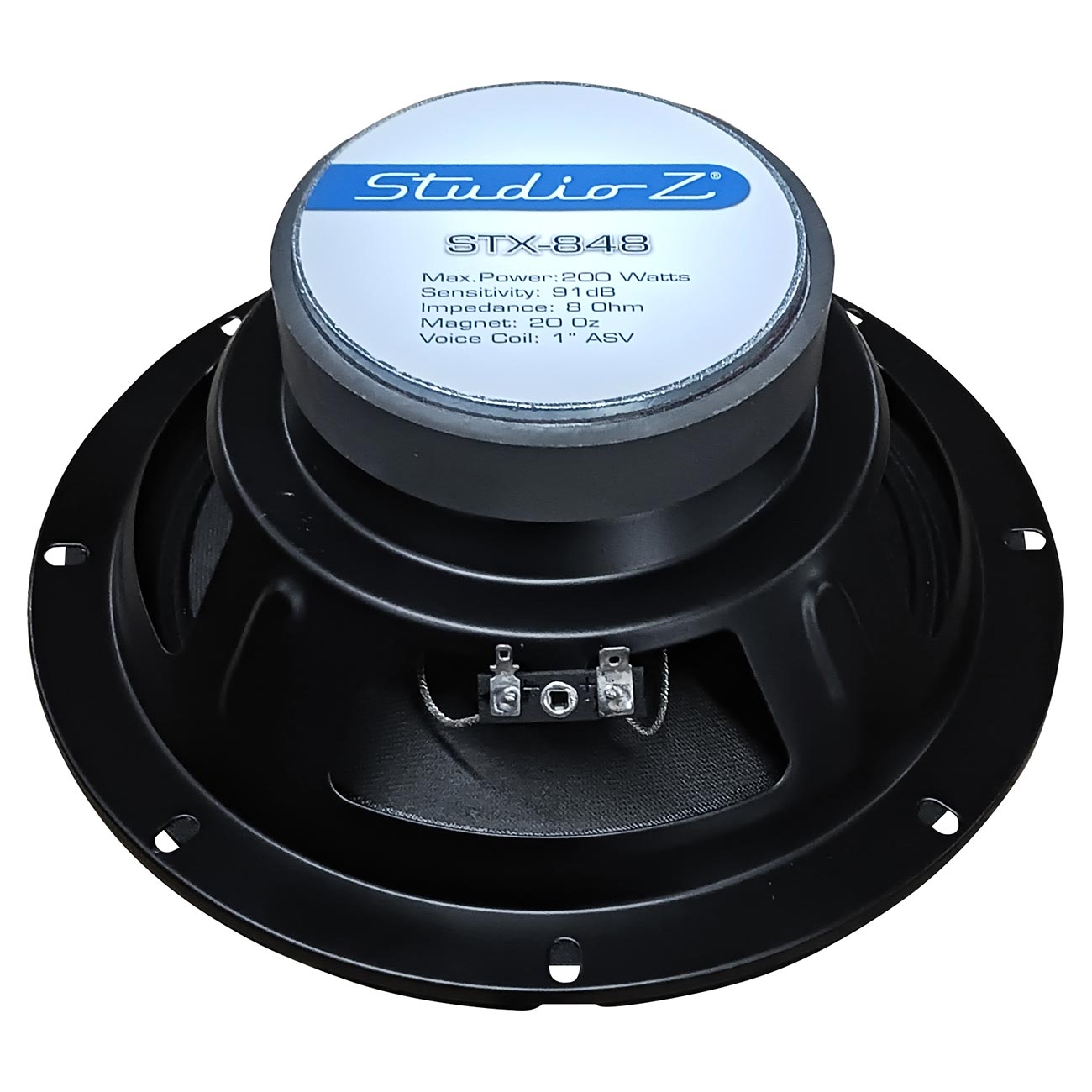 Audiopipe STX848 Studio Z 8 Replacement Woofer 250w Max. 8 Ohm Svc