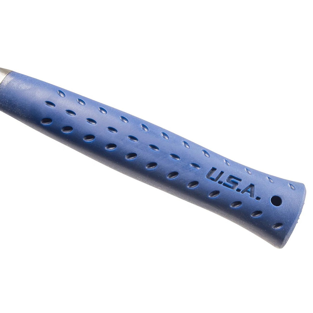 Estwing Lineman's Hammer - 40 oz Electrical Utility Tool with Smooth Face & Shock Reduction Grip - E3-40L , Blue