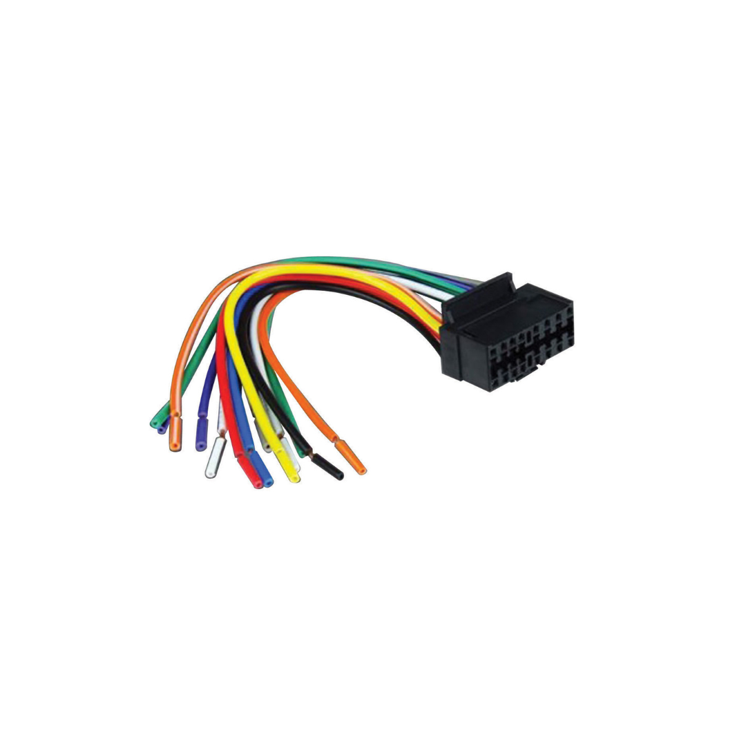 Audiopipe WHJVC16P Nippon Pipeman 16 Pin Wiring Harness For 2000+ Jvc