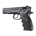Hogue Rubber Wraparound Grip for CZ-75, TZ-75, and P-9 Pistols, Black - 75000