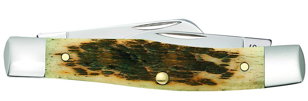 Case Knives Medium Stockman Folding Pocket Knife CASE079 – 3-Blade Stainless Steel, Traditional Slip Joint