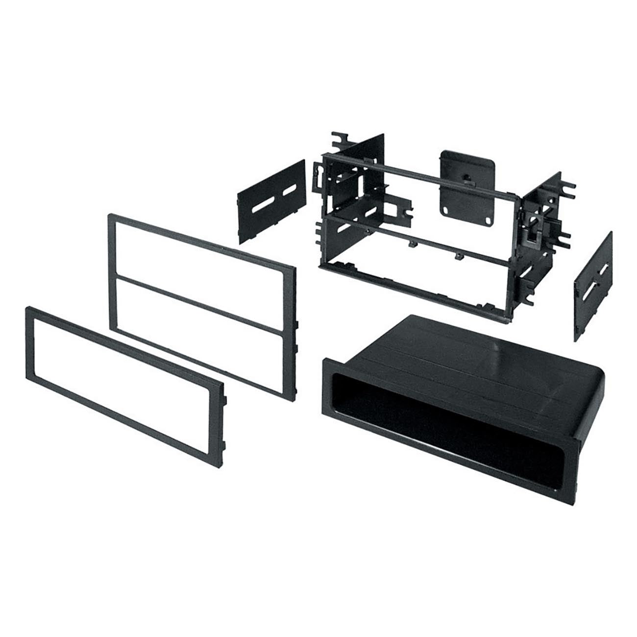 American International HONK830 Double DIN/Single DIN Installation Dash Kit for Select 1986-Up Honda/Acura Vehicles