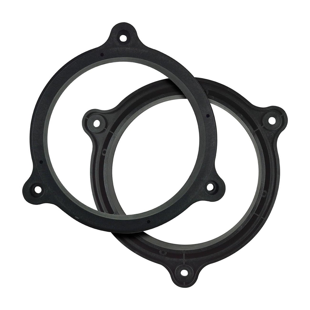 Audiopipe Installation Solution - Factory Car Speaker to Aftermarket Speaker Adapter/Spacer (Ring-PVC-NI-6)