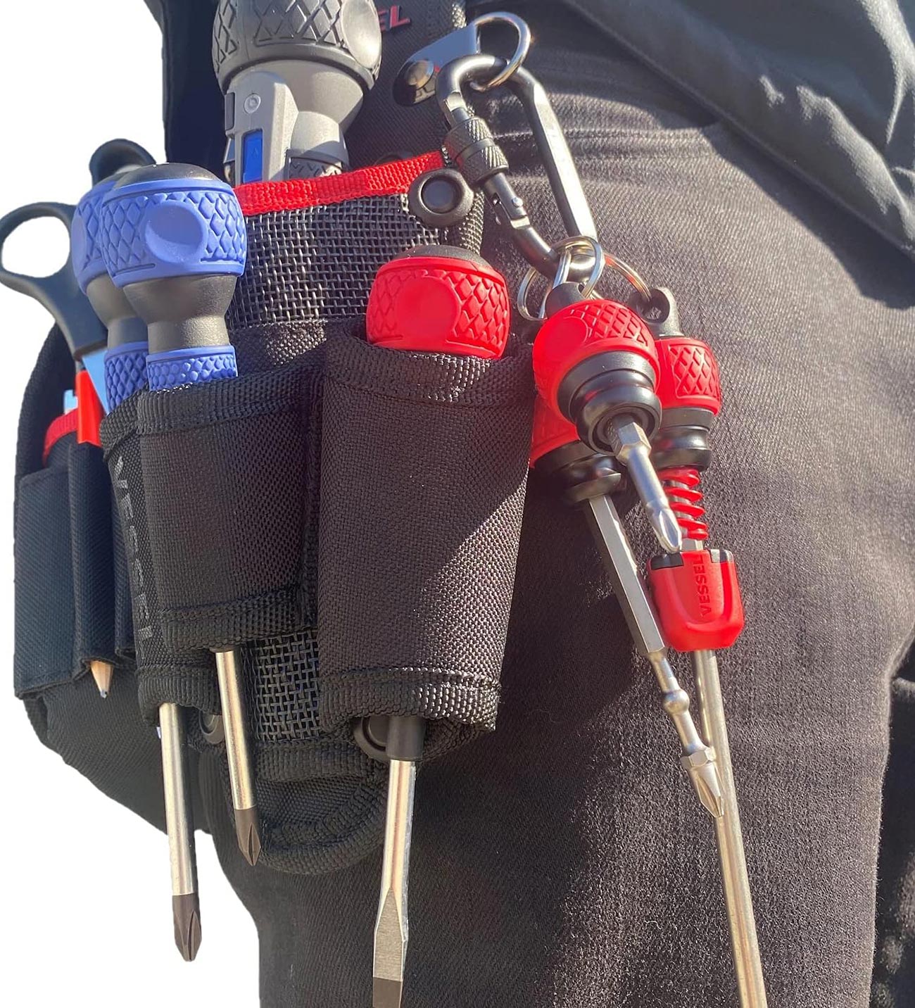 VESSEL - BALL GRIP Carrying Bit Holder No.QB-22KU