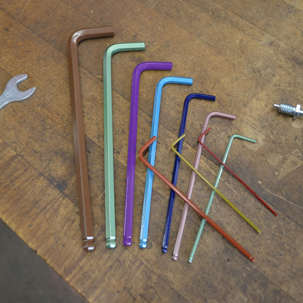 Bondhus 69600 Ball End DoublePK L-Wrench Set w/ColorGuard, 13 Piece