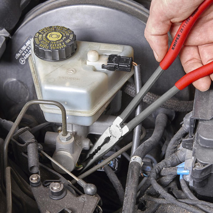 Extra Long Needle-Nose Pliers-Straight Jaws