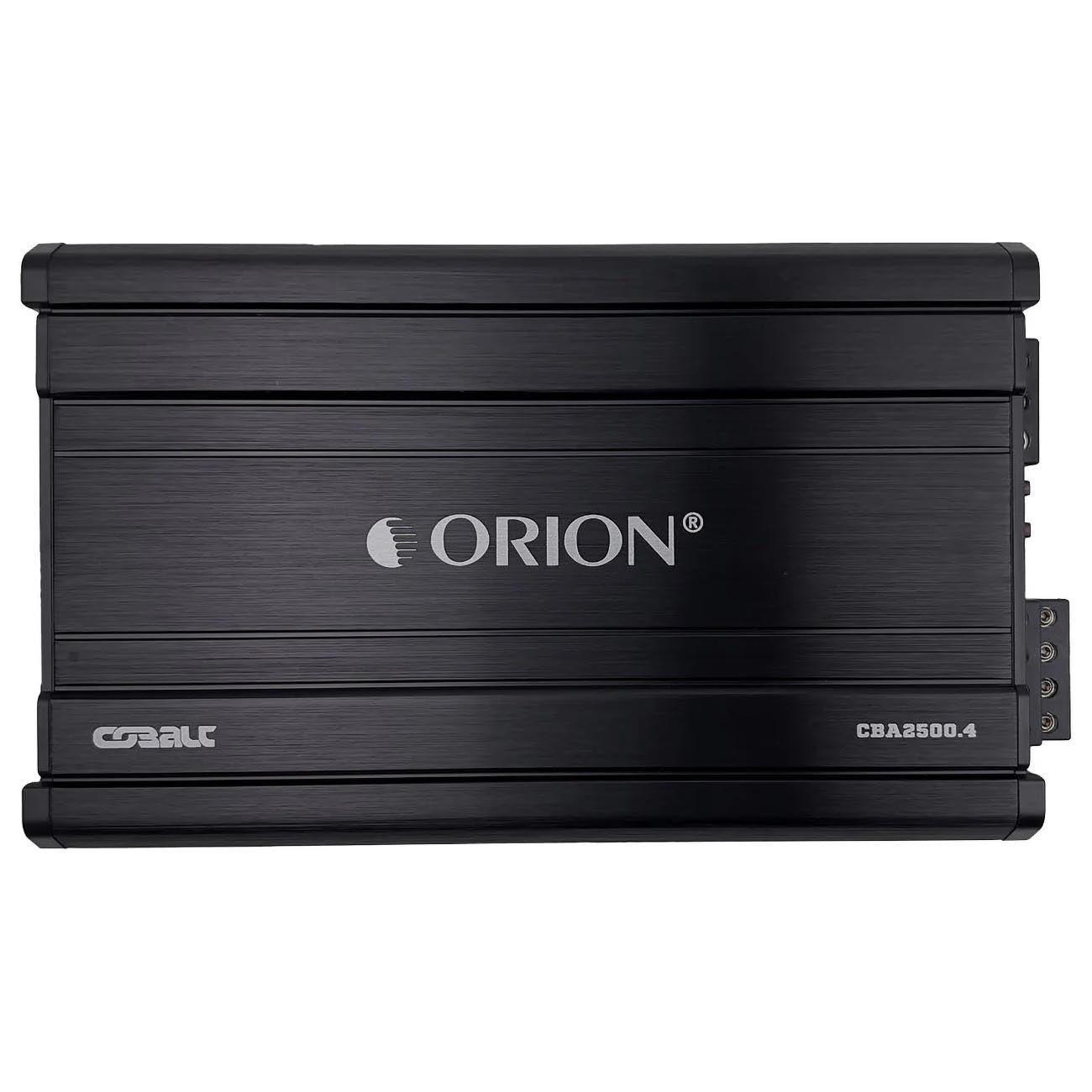 Orion Cobalt Series CBA2500.4 High Efficiency 4-Channel Class A/B Amplifier for Car Audio Stereo – 2500W High Output, 2/4 Ohm Stable, Adjustable Low/High Pass, Bass Boost, MOSFET Power Supply