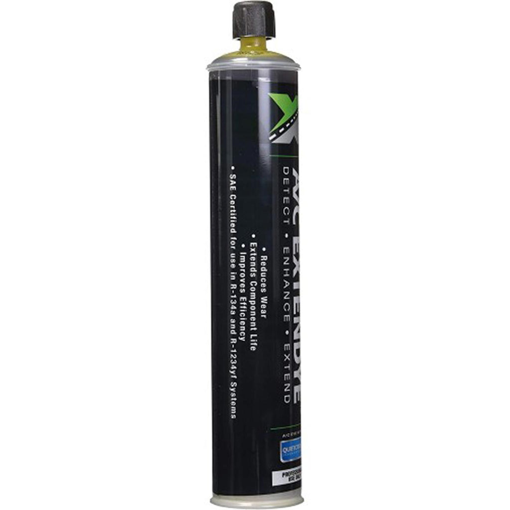 UView 499108A Automotive Air Conditioner ExtenDye 8oz Cartridge for Spotgun Injection Systems, Super-Concentrated UV Dye, Friction Modifier, Anti-wear Additive, Services 64 Vehicles, Hybrid Safe