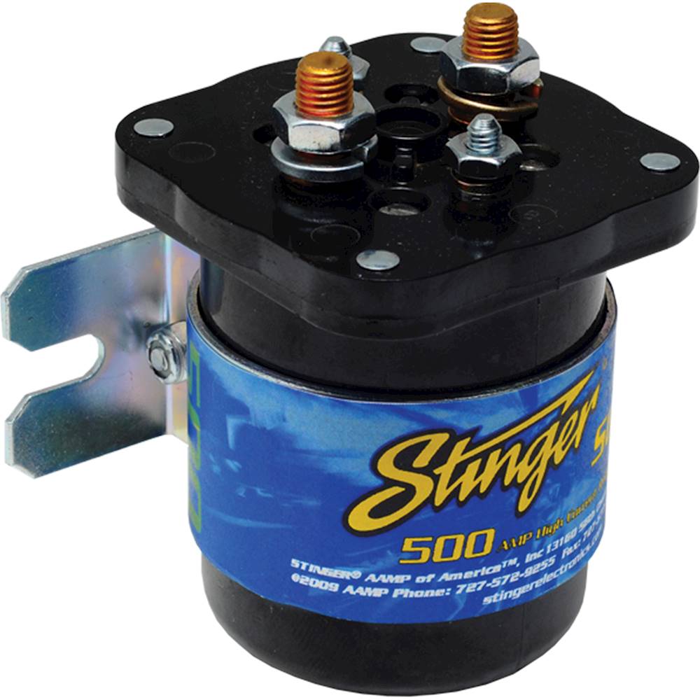 Stinger SGP35 500-AMP Relay and Isolator , Black