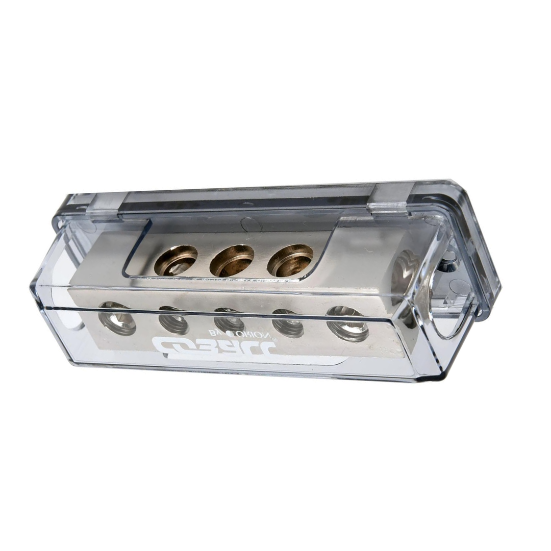 Orion Cobalt DB2034 Power Ground Distribution Block, 2X 0/4 Gauge Input for 3X 4 Gauge Output, for Car Audio Amplifier | Auto Parts, Automotive, Marine, Motorcycle, Trucks, RV
