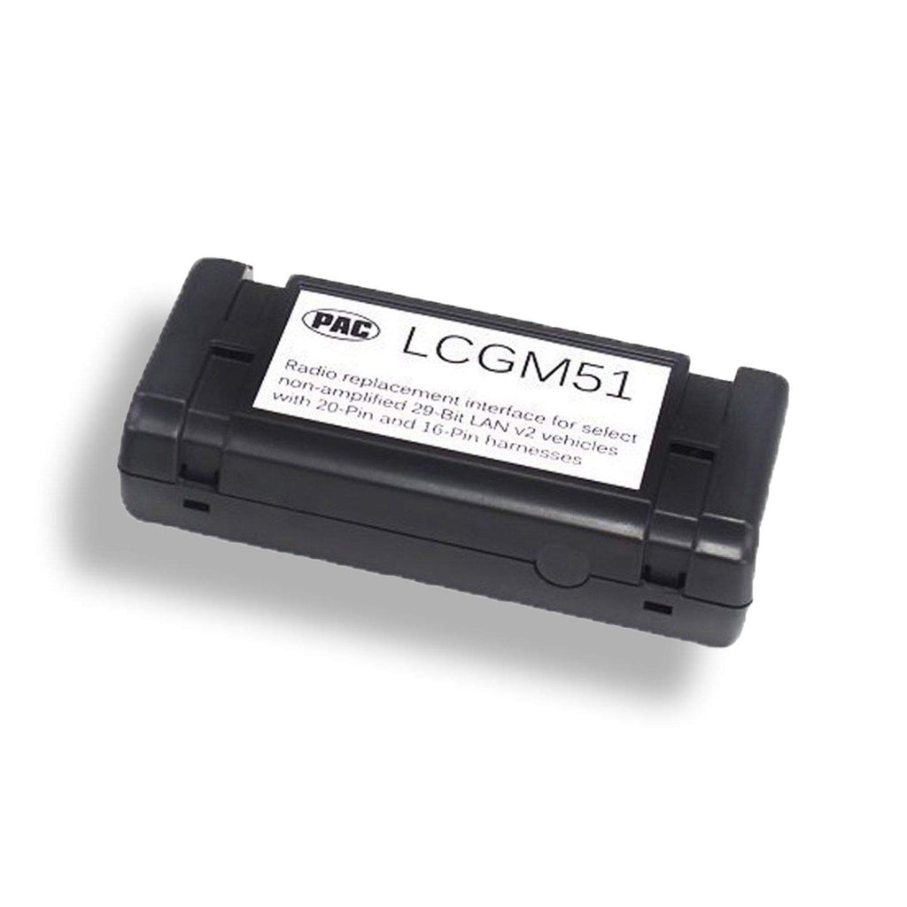 PAC LCGM51 Radio Replacement Interface for Select Nonamplified GM Vehicles (29-Bit, 20 & 16 Pin)