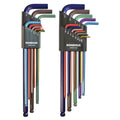 Bondhus 69600 Ball End DoublePK L-Wrench Set w/ColorGuard, 13 Piece