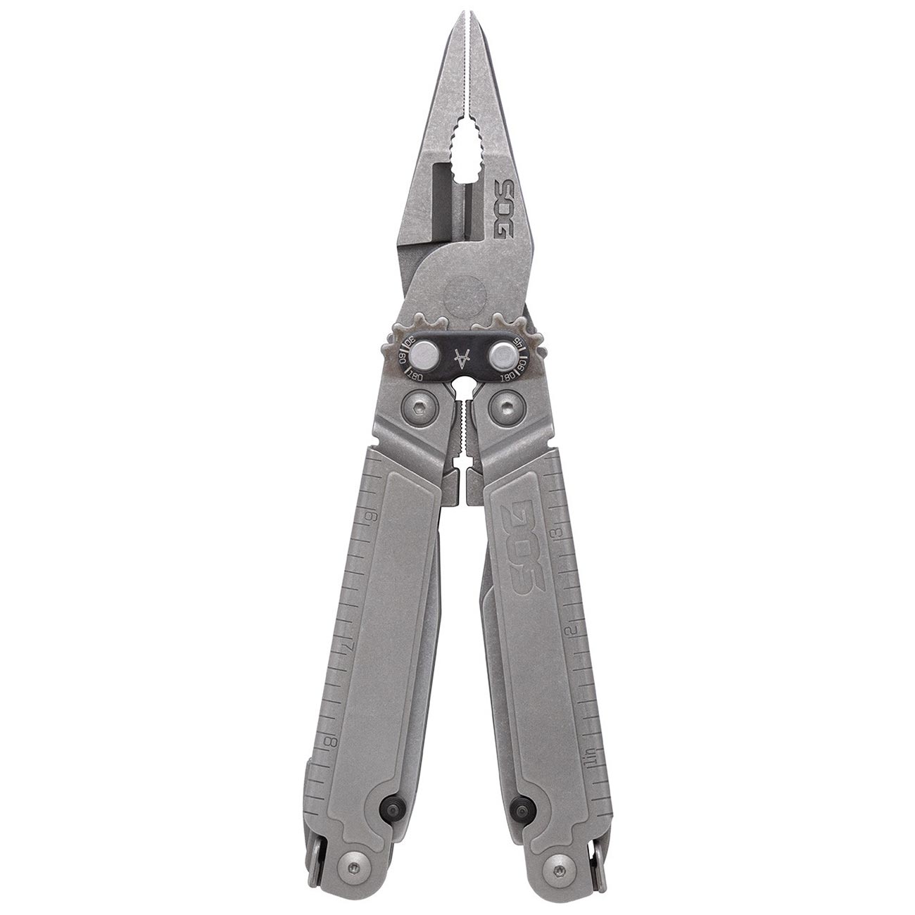 SOG PowerAccess Assist Full-Sized Well-Rounded Daily Use Multi-Tool One-Handed Assisted Opening 21 Tools