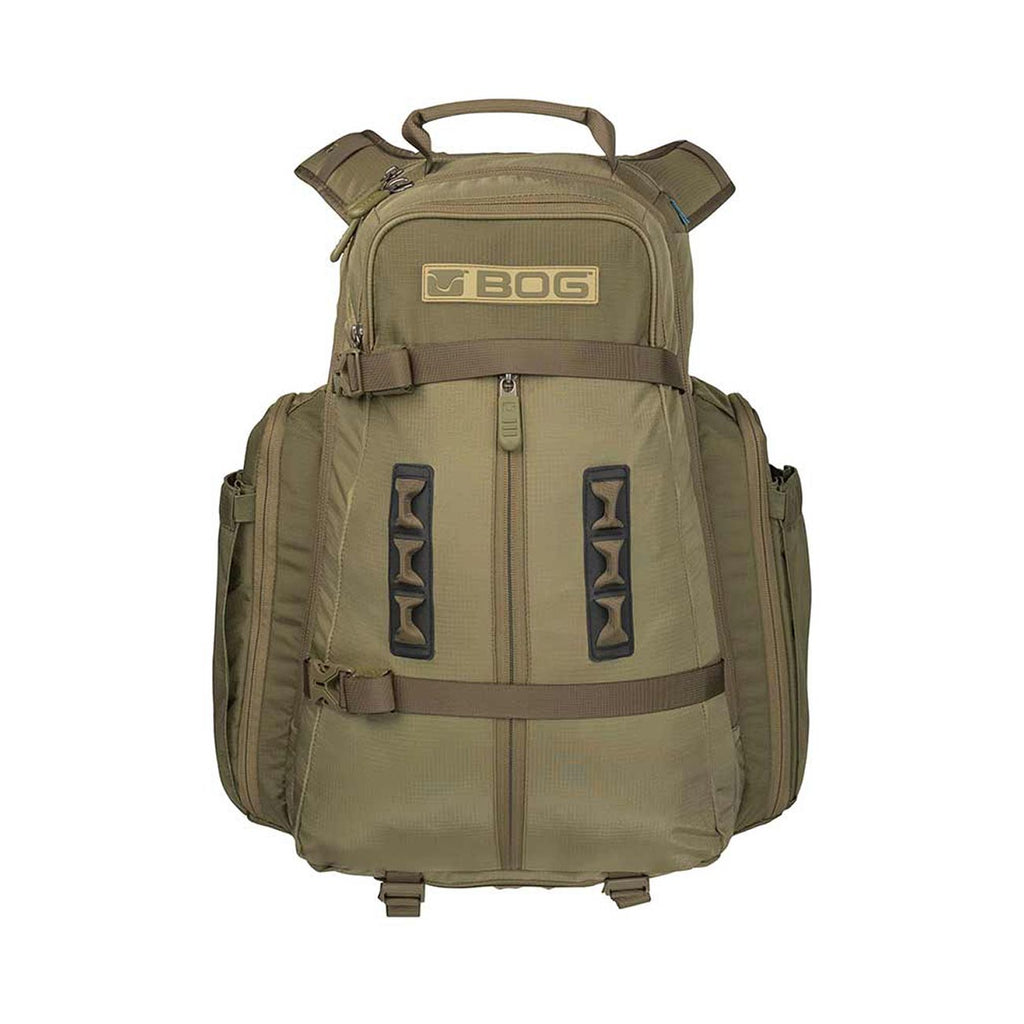 BOG Day Pack Bag with Detachable Carry Boot and Rain Cover, Lightweight Ripstop, Heavy-Duty, Large Capacity, For Hunting, Outdoors, EDC