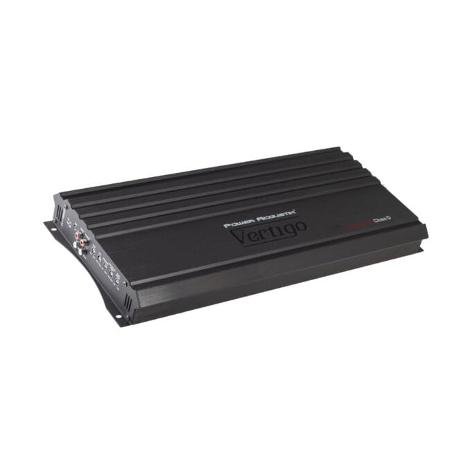 Power Acoustik VA1‑10000D 10,000 W Max Class D Monoblock Subwoofer Amplifier – Single Channel Bass Power Amp
