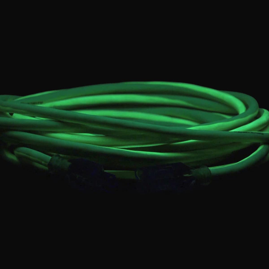 Flexzilla Pro Extension Cord, 10/3 AWG SJTW, 50 ft., Lighted Plug, Indoor/Outdoor, ZillaGreen - FZ512930