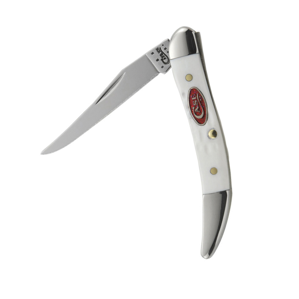 W. R. Case & Sons SparXX Small Texas Toothpick Pocket Knife CASE60180 – Stainless Steel Folding EDC Knife, Synthetic Handle Slip Joint