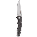 SOG Salute Mini Tactical Knife- EDC Folding Pocket Knife with 3.1 Inch Blade, Adjustable Thumb Stud and Low Carry Bayonet Clip, Bead Blasted (FF1001-CP)