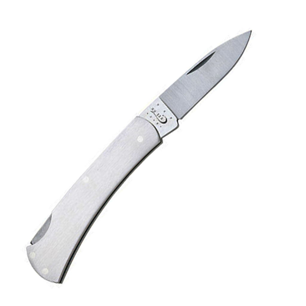 Case WR XX Pocket Knife Brushed Stainless Executive Lockback Item #041 - (M 1225 L SS) - Length Closed: 3 Inches