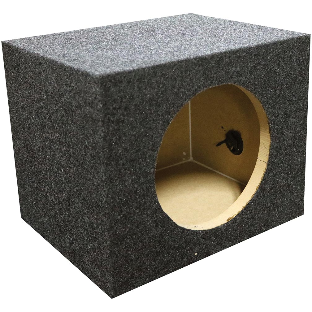 Qpower QSMPSQ12E Empty WOOFER Box 12" Square QPOWER