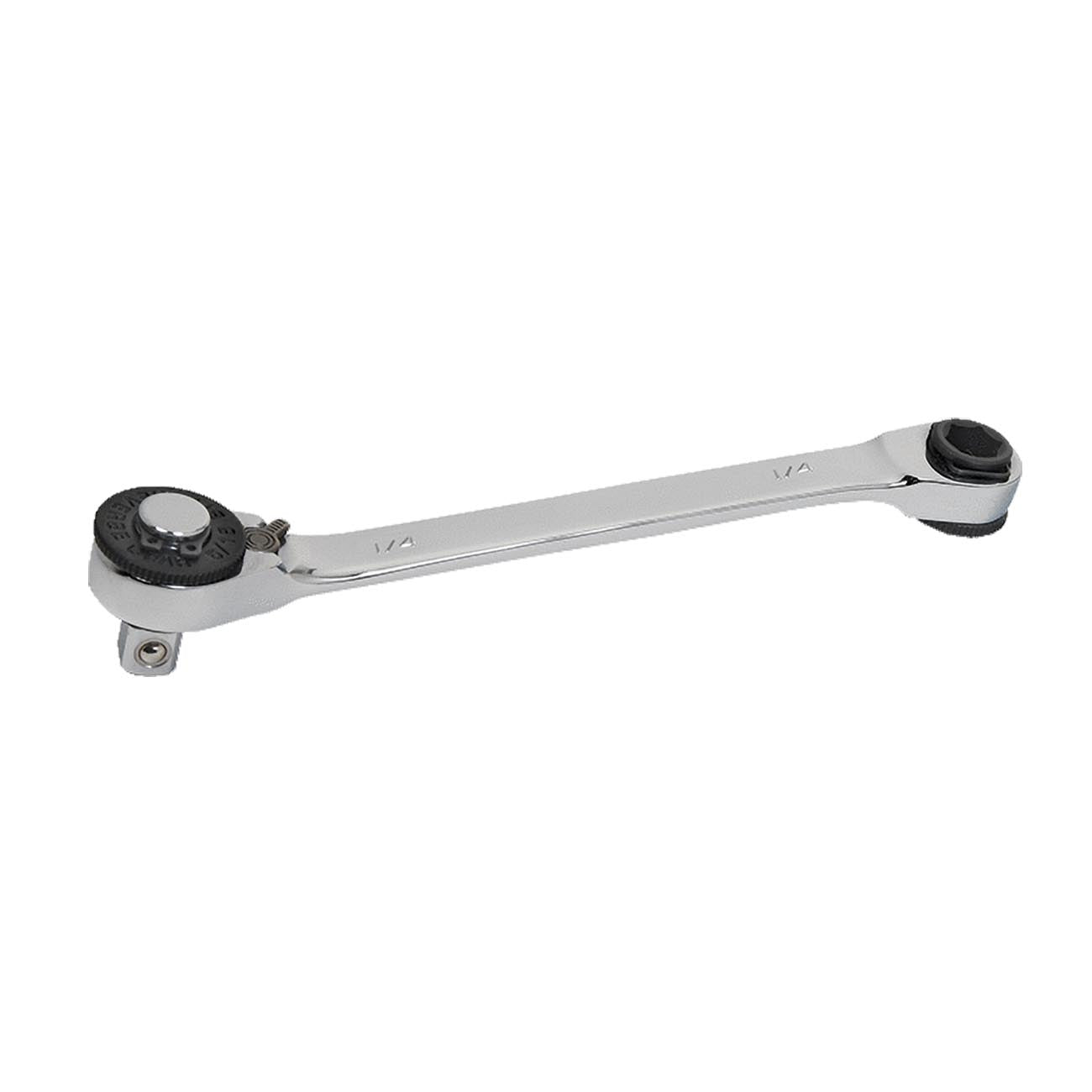 Williams JHW30012 1/4″ Drive Ratchet Bit Wrench Low Profile Reversible Chrome Finish