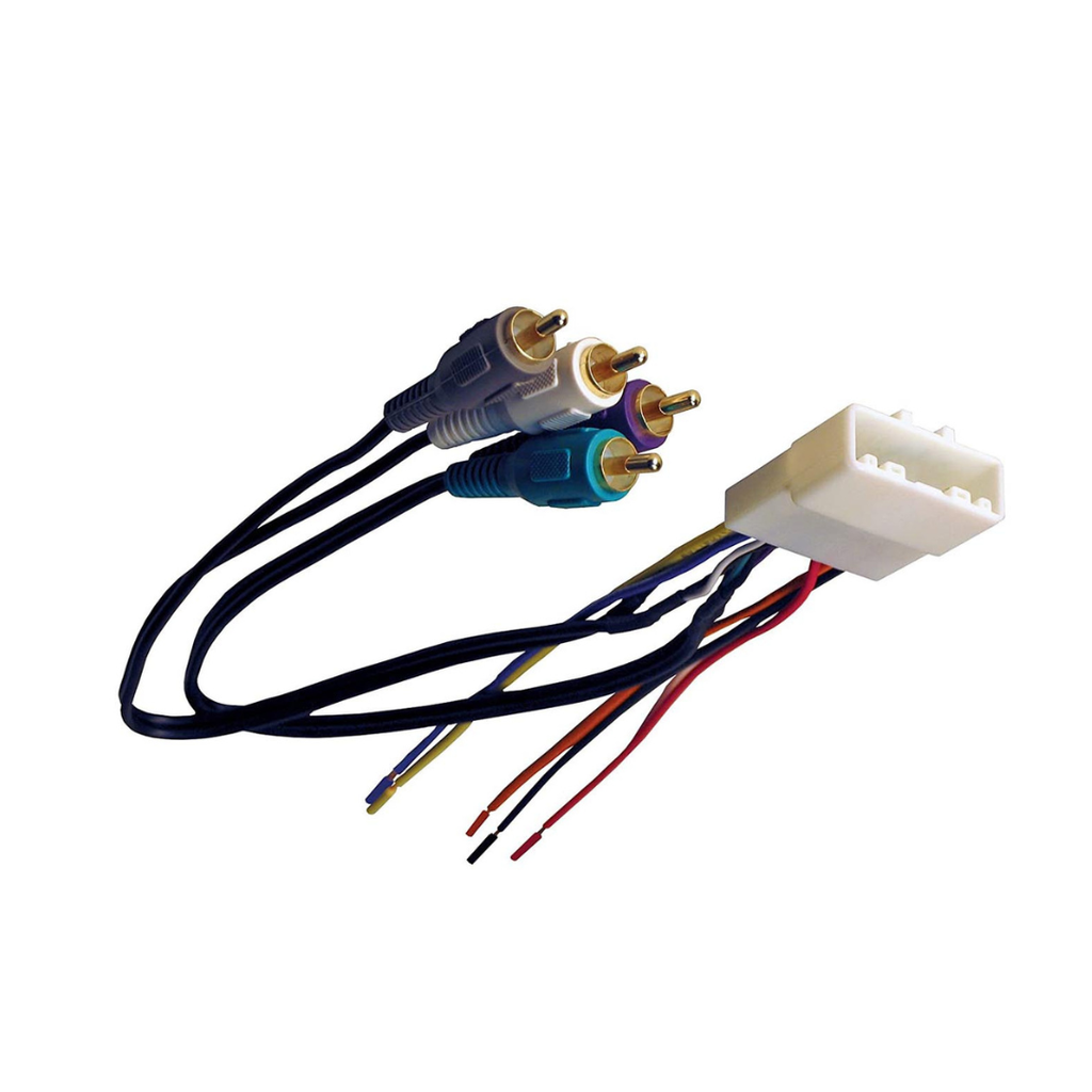 American International NWH74A 2007-2008 Nissan with RCA Wire Harness, Multi Color