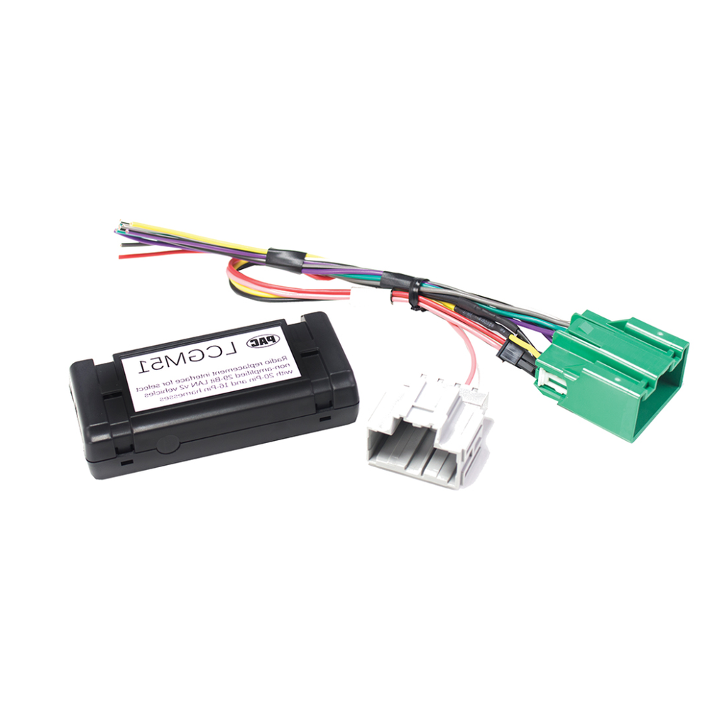 PAC LCGM51 Radio Replacement Interface for Select Nonamplified GM Vehicles (29-Bit, 20 & 16 Pin)