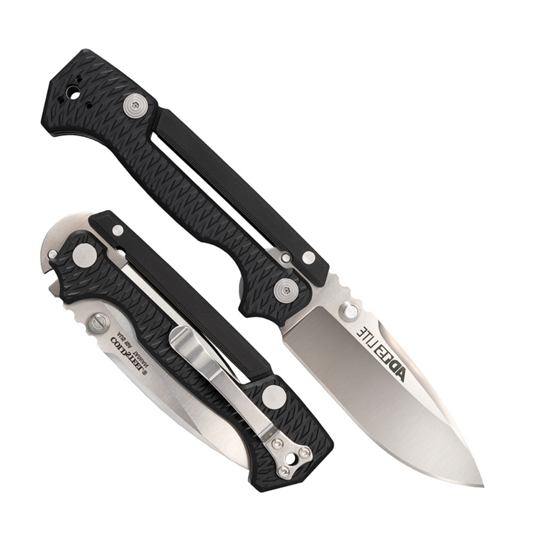 Cold Steel AD-15 Lite 3.5" AUS10A Steel Ultra-Sharp Blade 5" Griv-Ex Handle Tactical Folding Knife, Boxed