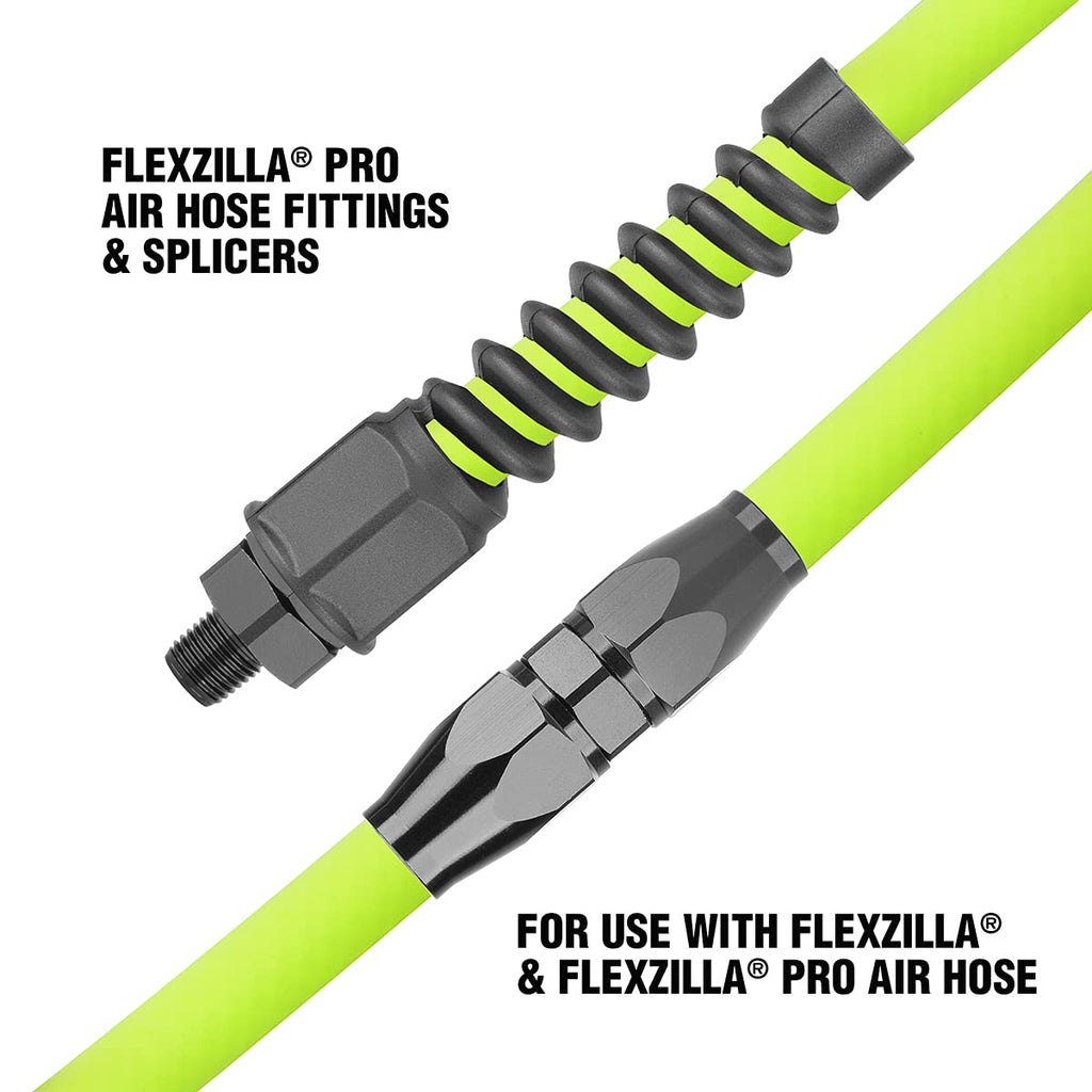 Flexzilla Pro Air Hose Reusable Fitting with Swivel, 1/4 in. - RP900250S