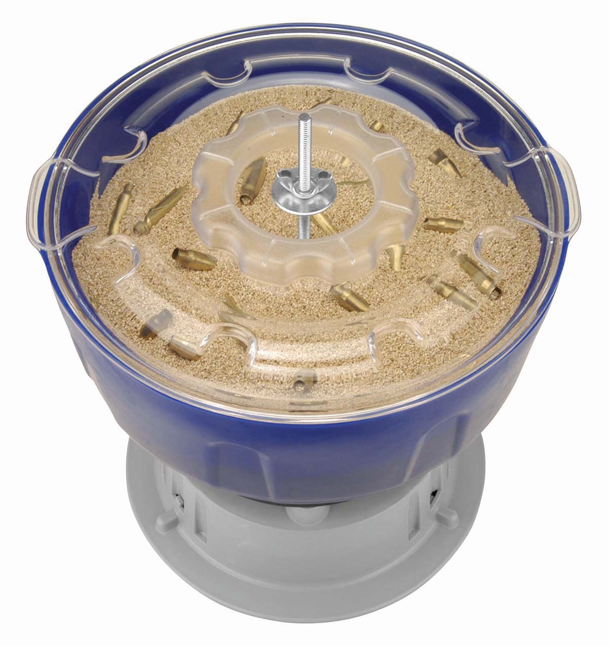 Frankford Arsenal Quick-N-EZ Vibratory Case Tumbler with Clear Viewing Lid and Durable Construction for Reloading, Cleaning and Dry Tumbling Brass Cases