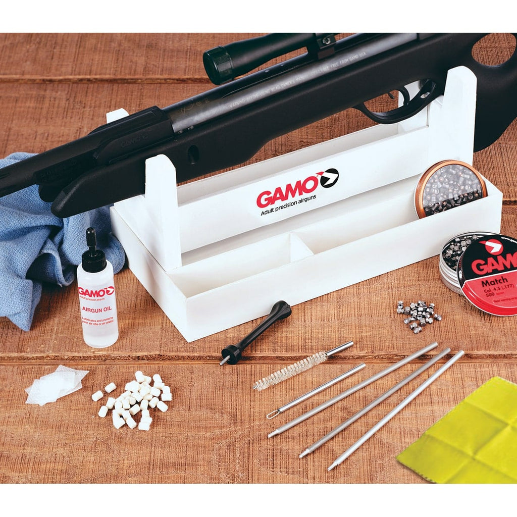 Gamo Air Rifle .177 Cal Cleaning Kit with Aluminum Rods & Hard Case – 621245854